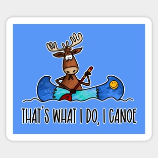 That's What I Do, I Canoe Sticker